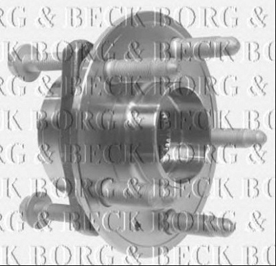 BORG & BECK bwk1166 -  Комплект подшипника ступицы колеса